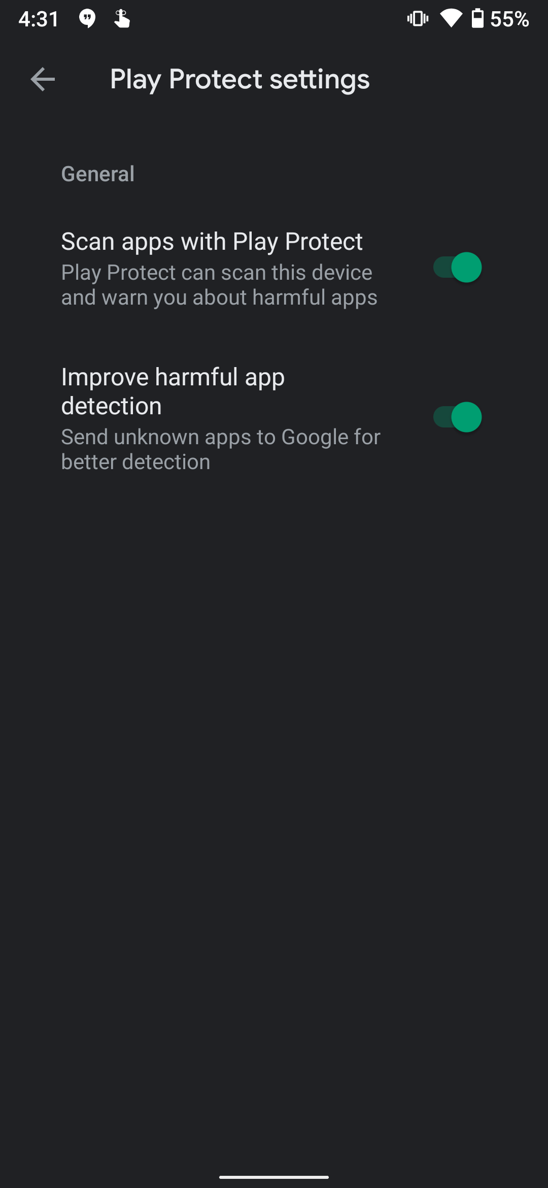 improve harmful app detection with google play protect