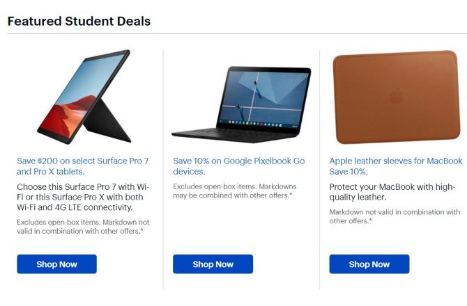 best laptop deals for college students 2017-2018