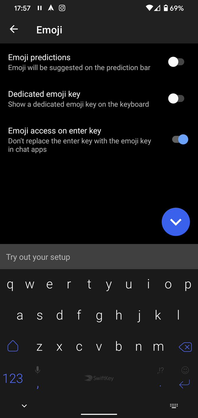 Android Keyboard Open