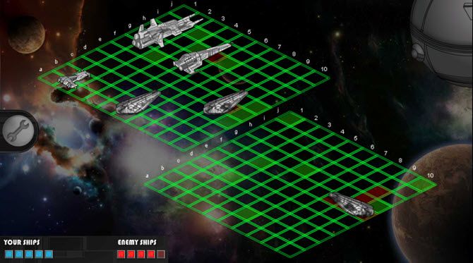 Intergalactic Battleship game online