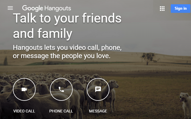 Google Hangouts Home