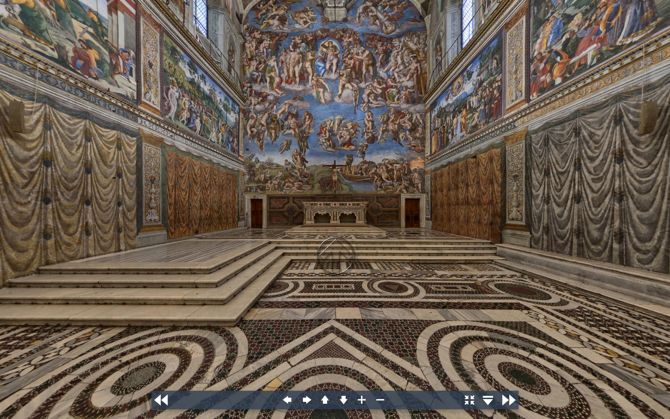 Sistine Chapel Virtual Tour