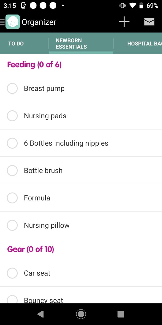 Sprout Pregnancy Organizer on Android