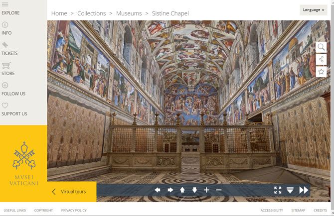 Vatican Museum virtual tour