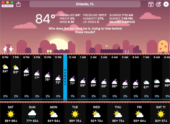 what is the best weather app for mac