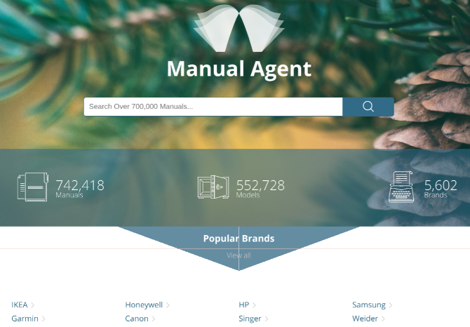 Find lost manuals of appliances and gadgets at ManualsLib and Manual Agent