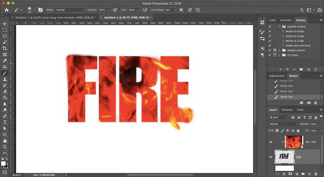 how to add text to photos on photoshop