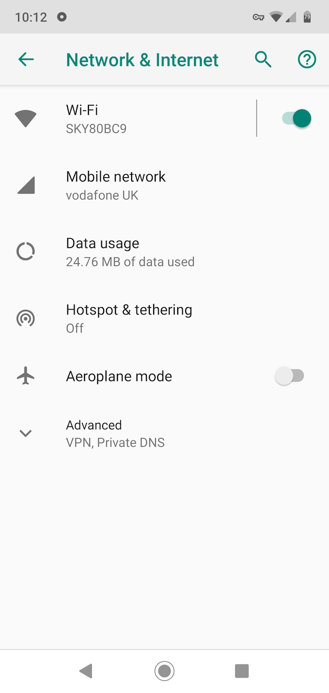 hotspot and tethering android