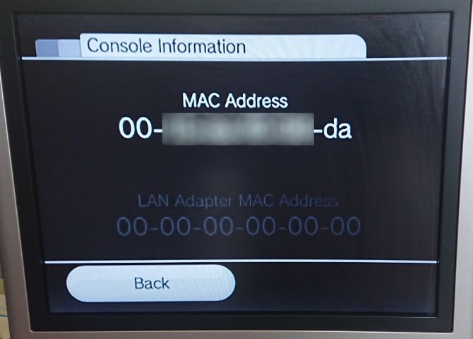 Find the MAC address of your Wii to install homebrew
