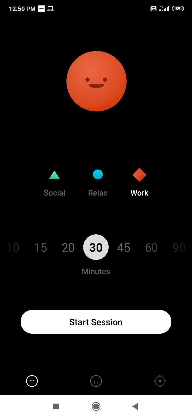 Cleverest is a mixture of a pomodoro timer and digital detox app to avoid distractions