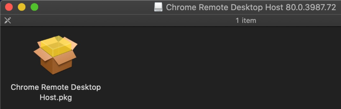 Chrome Remote Desktop Install Mac
