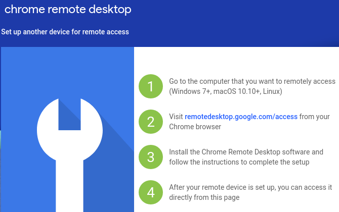 Chrome Remote Desktop No Devices Linux