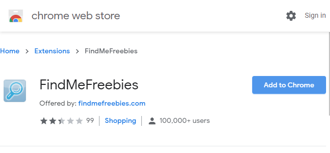 FindMeFreebies Chrome
