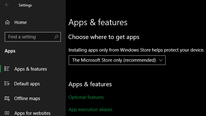Microsoft Store Apps Only Windows 10