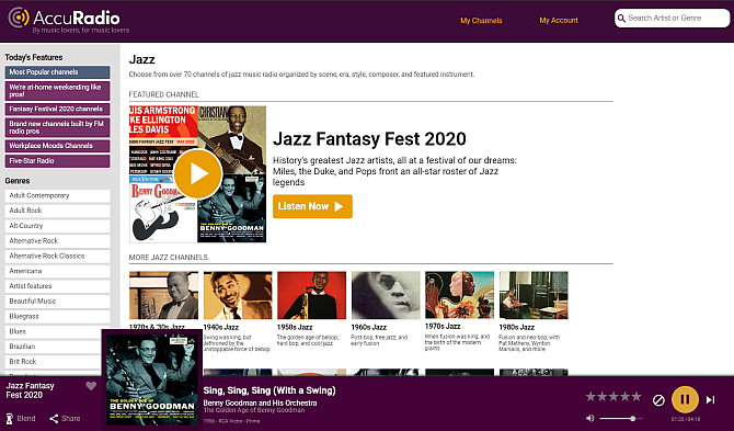 accuradio pandora alternative