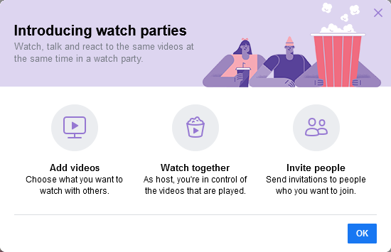 How to Host a Facebook Watch Party to Watch Videos Together