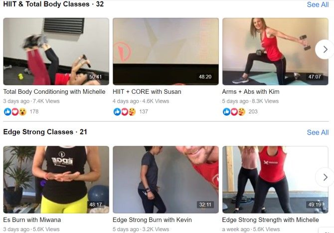 The Edge Fitness Club Free Live Classes Online