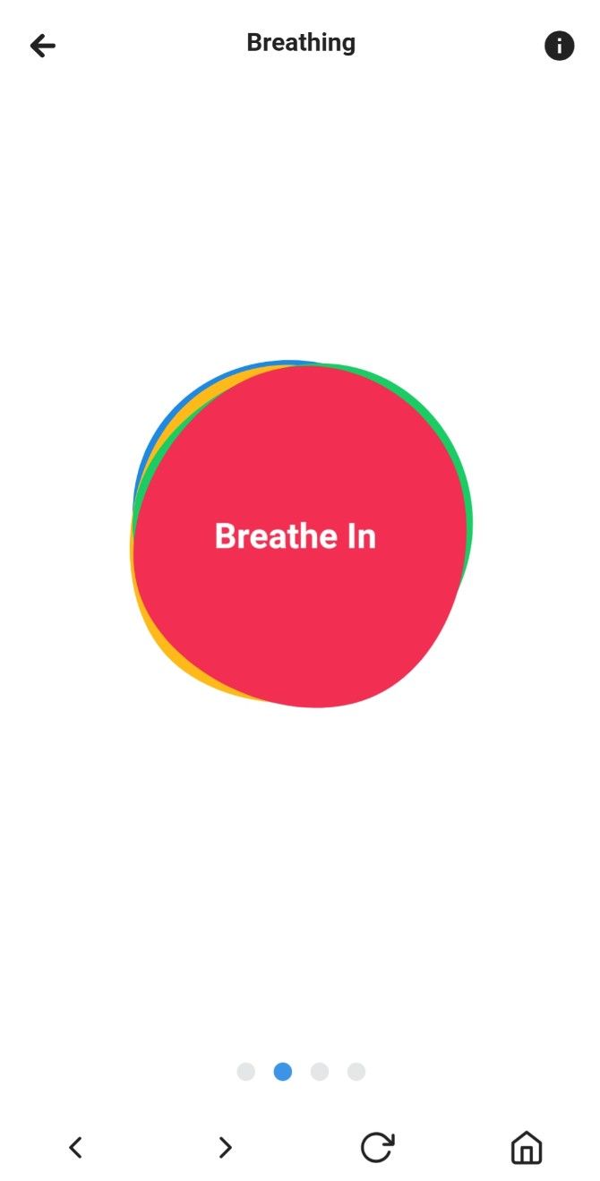 Happy's four breathing exercises will help calm your mind and refocus