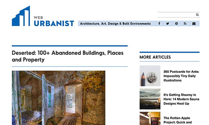 Abandoned Places Blogs