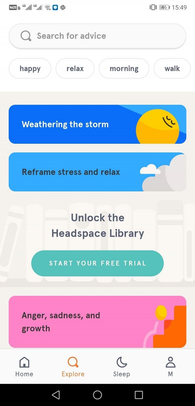 headspace meditation mental wellness app