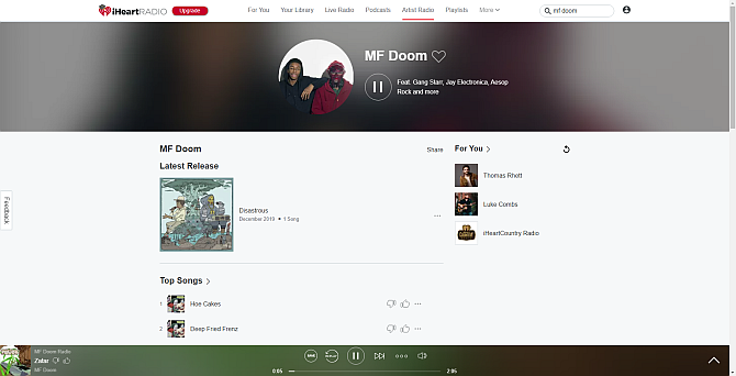 iheartradio pandora alternative