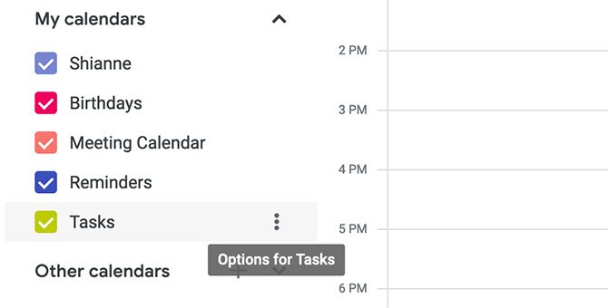 Sync Google Calendar With Google Tasks