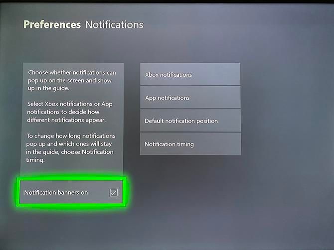 Xbox One Notifications