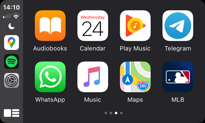 CarPlay App Drawer