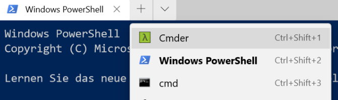 Cmder Tab in Windows Terminal