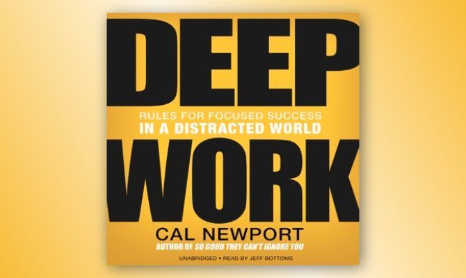 Deep Work audiobook cover
