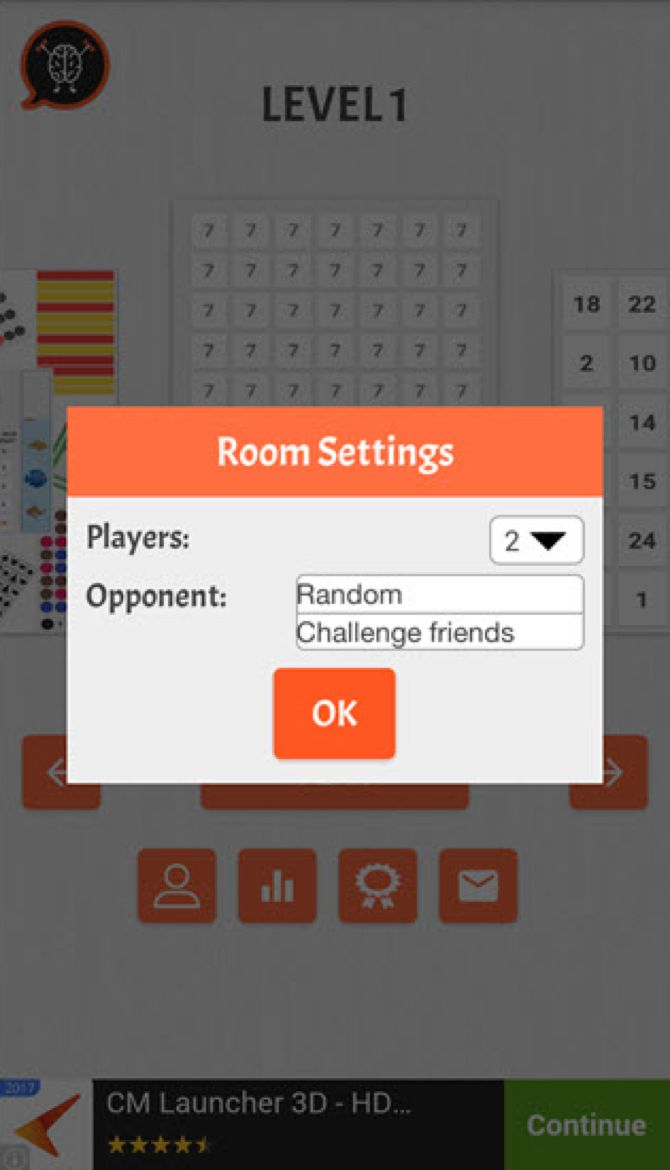 Skillz Game Room Settings-Android