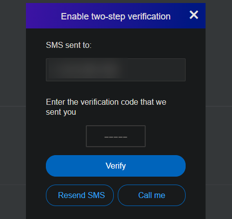 Yahoo Two Step Verification Code