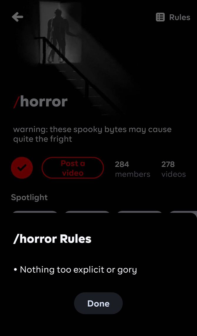 byte channel horror rules
