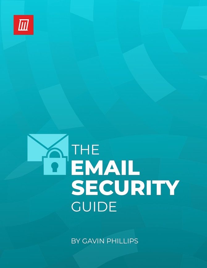 Email security PDF cover image
