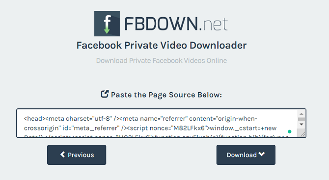 fbdown private