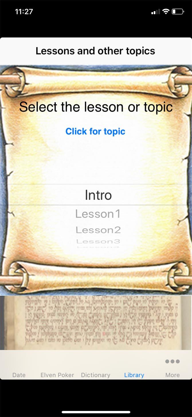 Tolkien App ElvenSpeak Learn Elvish
