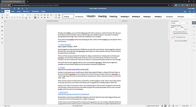 onlyoffice document editor 2020