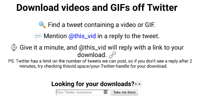 @This_Vid is the easiest way to download videos on Twitter