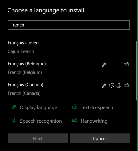 Windows Choose Install Language