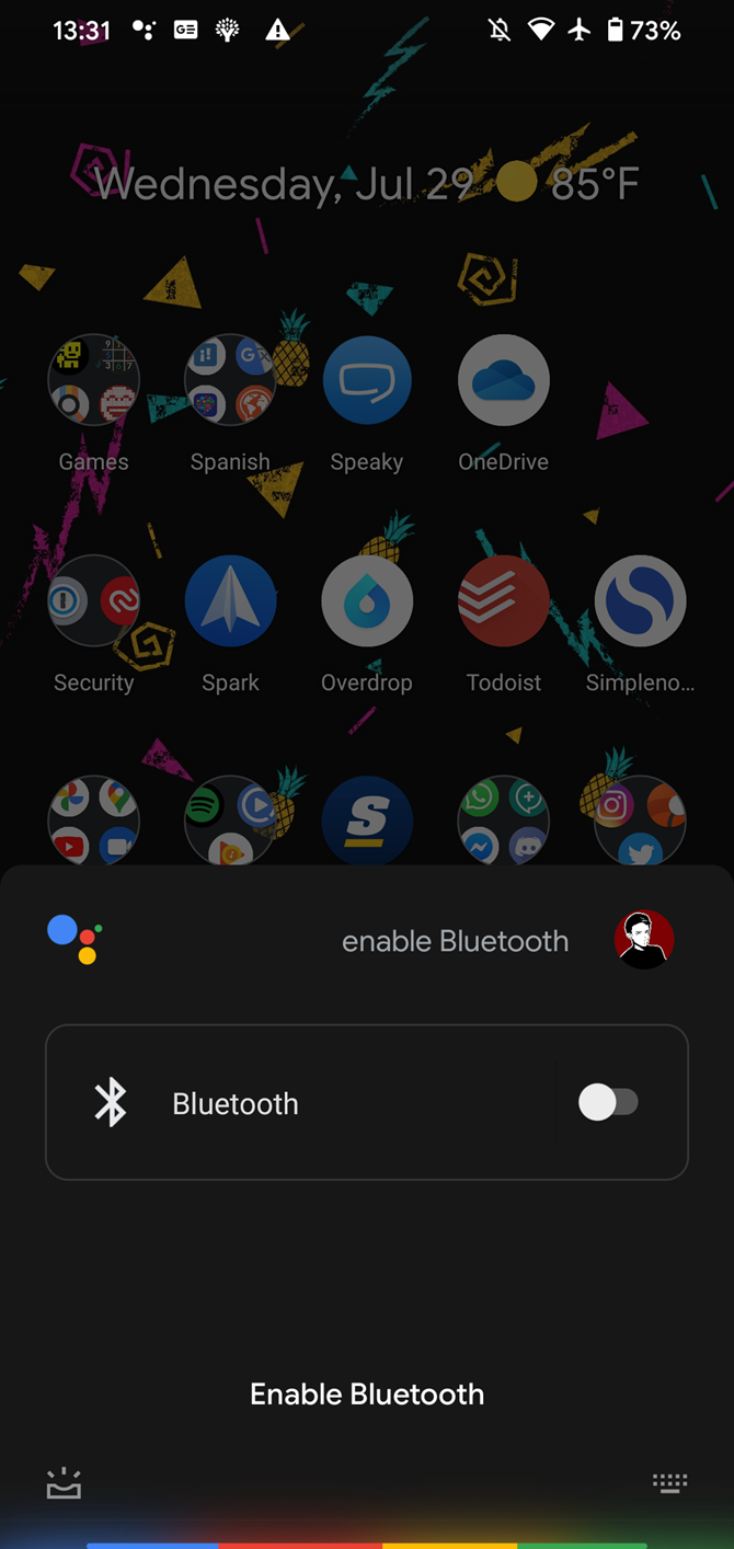 Google Assistant Bluetooth