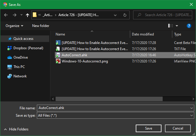How To Enable The Built In Autocorrect In Windows 10 It's free to try for 7 if the software's not quite sure what you meant, it won't just guess. autocorrect in windows 10