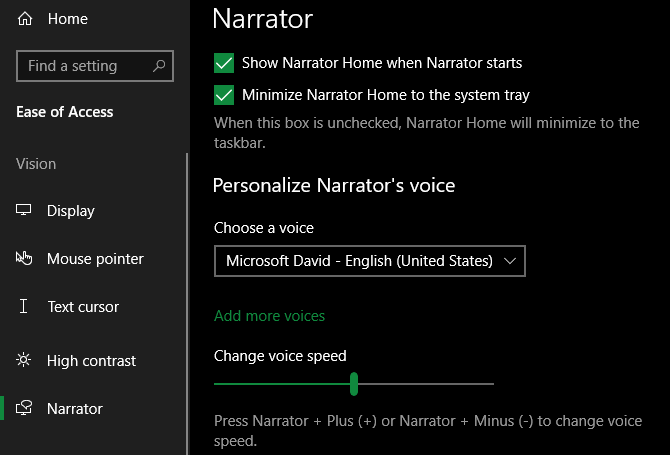 microsoft david desktop voice download