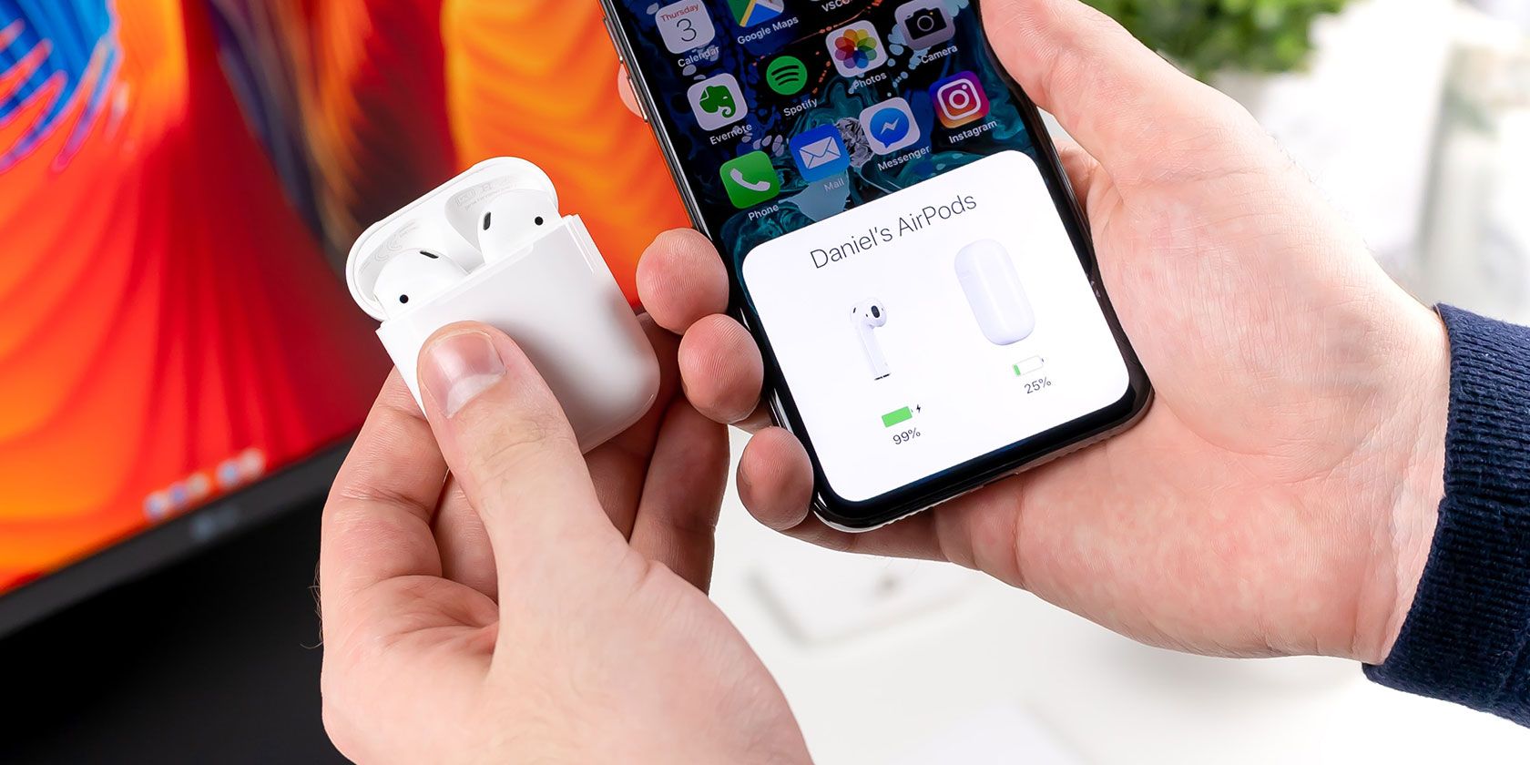 airpods battery monitor