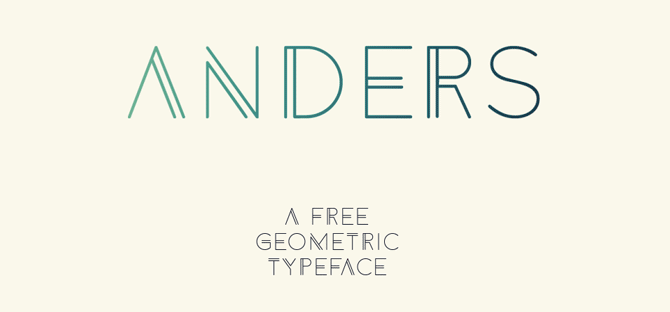 anders font