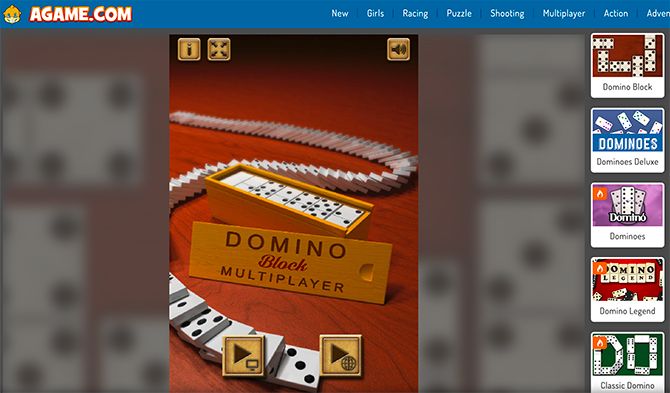 Free Dominoes Game Online Agame.Com