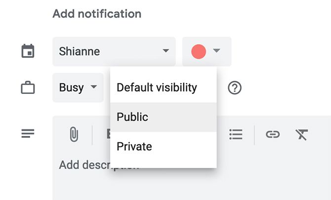 How to Block Time in Google Calendar by Adjusting Event Visibility Settings