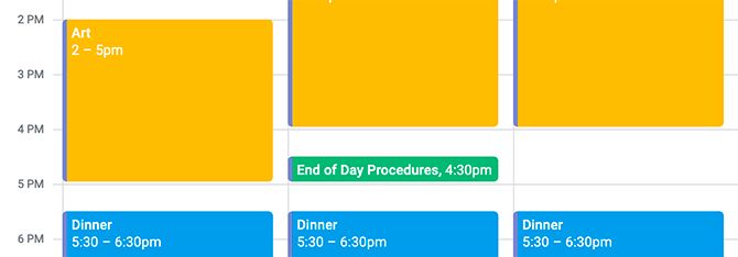 How to Time Block in Google Calendar for the End of the Workday