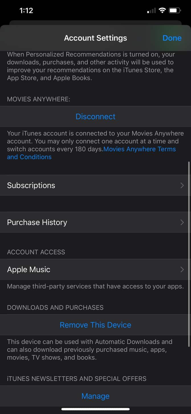 Subscriptions on iOS