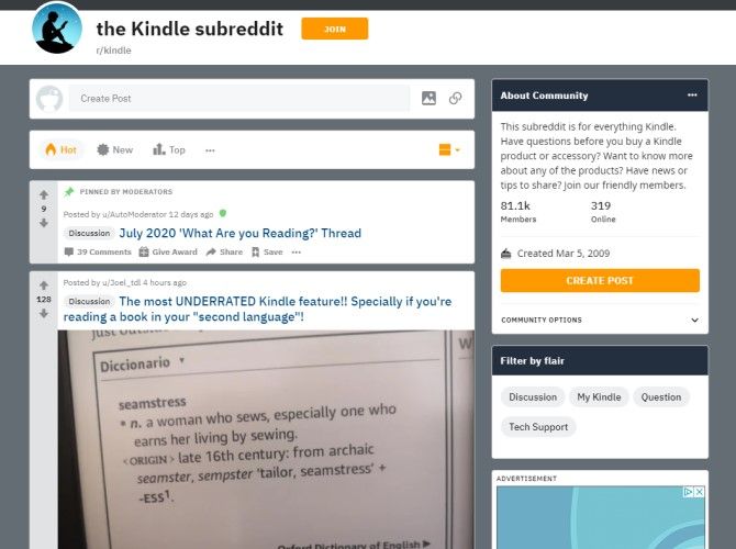 why is kindle for mac reddit