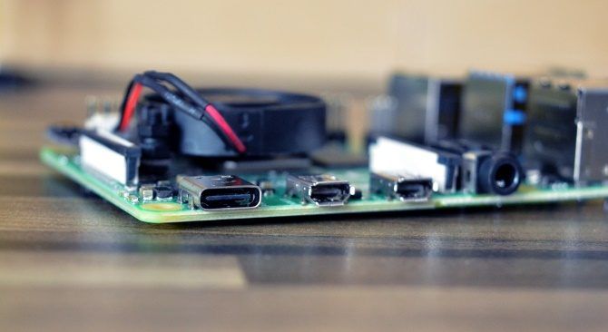 Raspberry Pi 8GB with fan shim